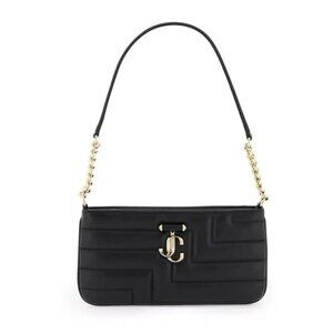 Jimmy Choo Avenue Slim Shoulder Bag - Black - New With Defects